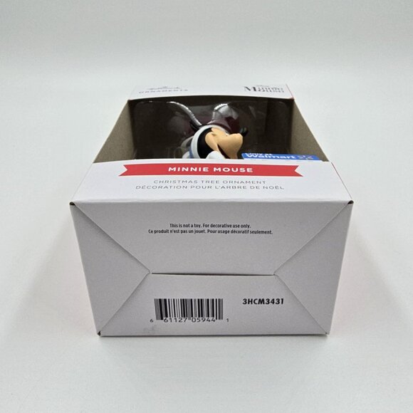 Hallmark Disney Minnie Mouse Ice Skating Christmas Tree Ornament - Picture 3 of 5